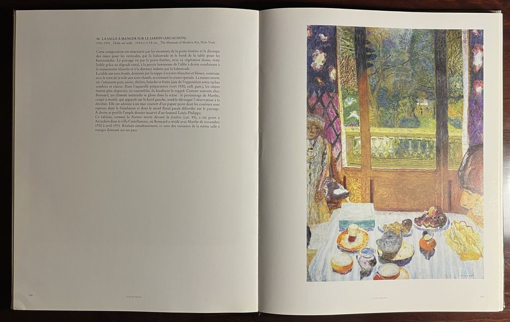 Bonnard - L’oeuvre d’art, un arret du temps (Grande Livro)