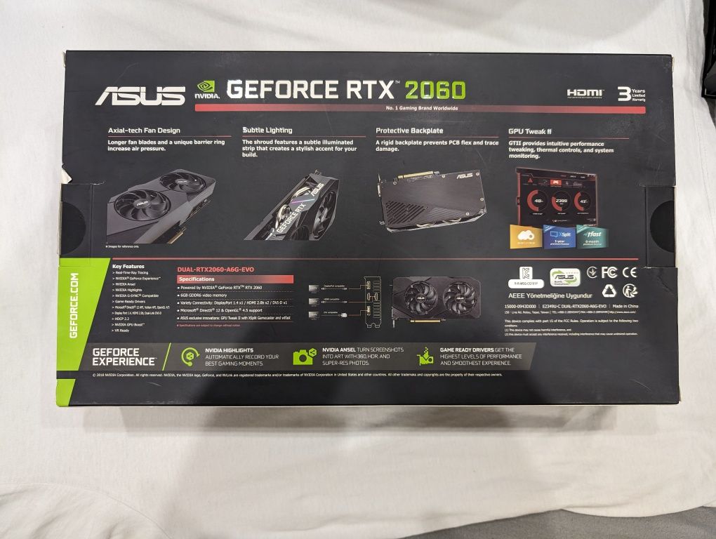 Geforce RTX 2060 Dual