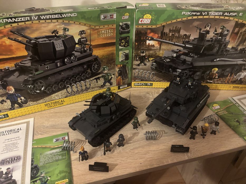 Cobi limited edition tiger 1 i flakpanzer 4