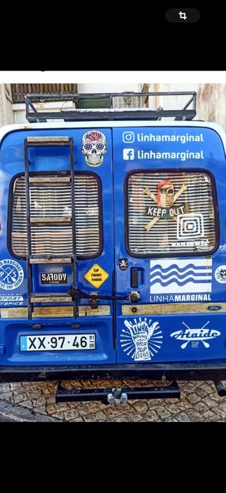 Grelha tejadilho e escada ford transit