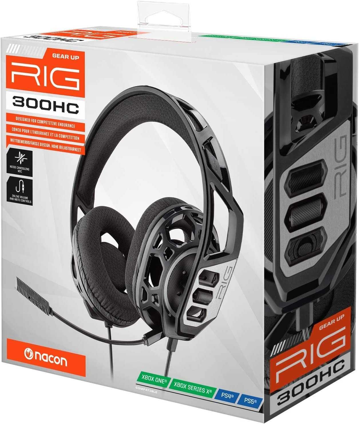 Auriculares Gaming Plantronic RIG 300 HC (NintendoSwitch,PS5,XBX,PC)