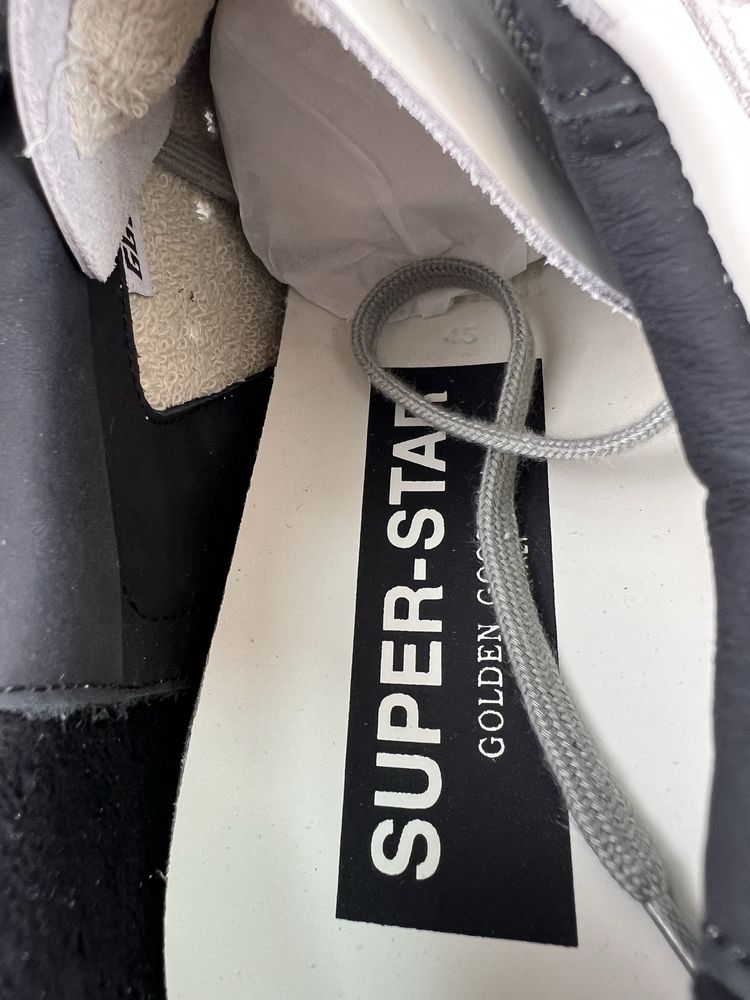 Кросівки Кеди GOLDEN GOOSE Super Star Logo White / Beige