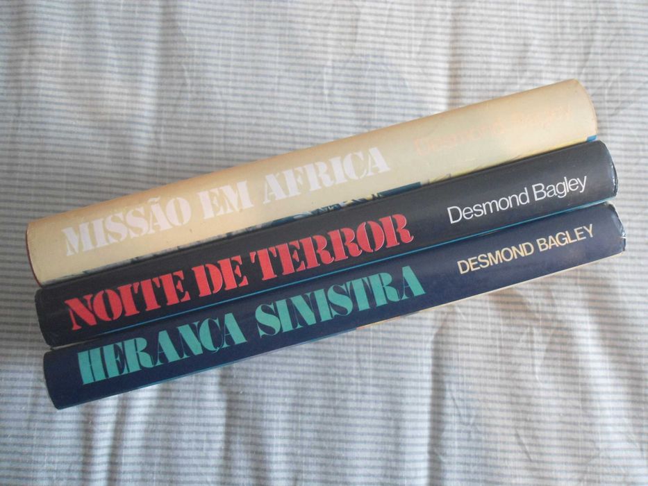 3 Livros de Desmond Bagley