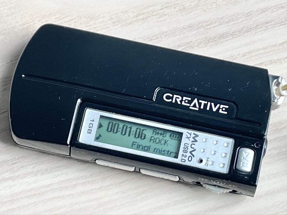 ***CREATIVE***Odtwarzacz MP3 MuVo TX***1 GB***ANTYK***