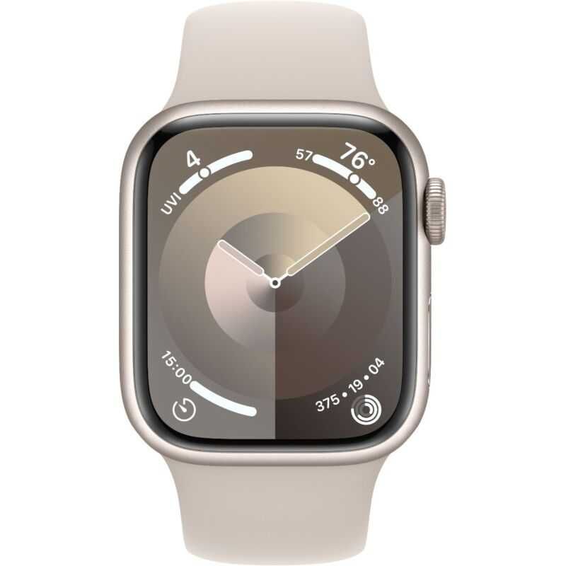 Смарт-годинник Apple Watch Series 9 GPS 45mm Starlight Aluminium