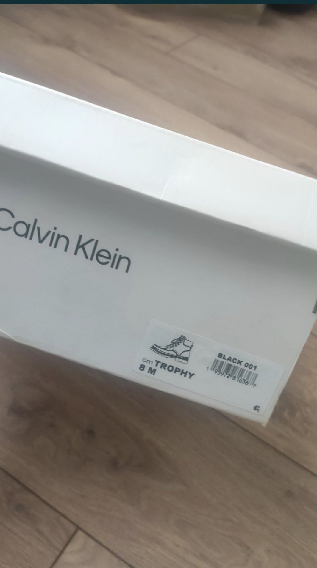 Ботинки кожаные Calvin Klein