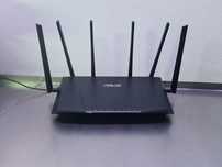 Router ASUS RT-AC3200 Tri-Band c/ carregador original