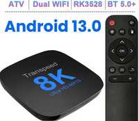 Смарт ТВ приставка Transpeed 8K, 4/64 GB, Android 13
