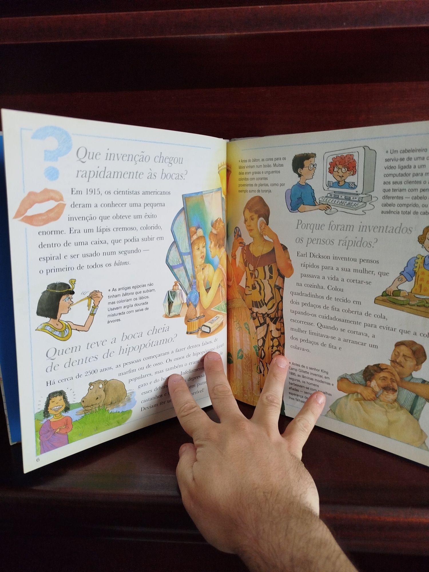 Livro educativo Porque será que?
