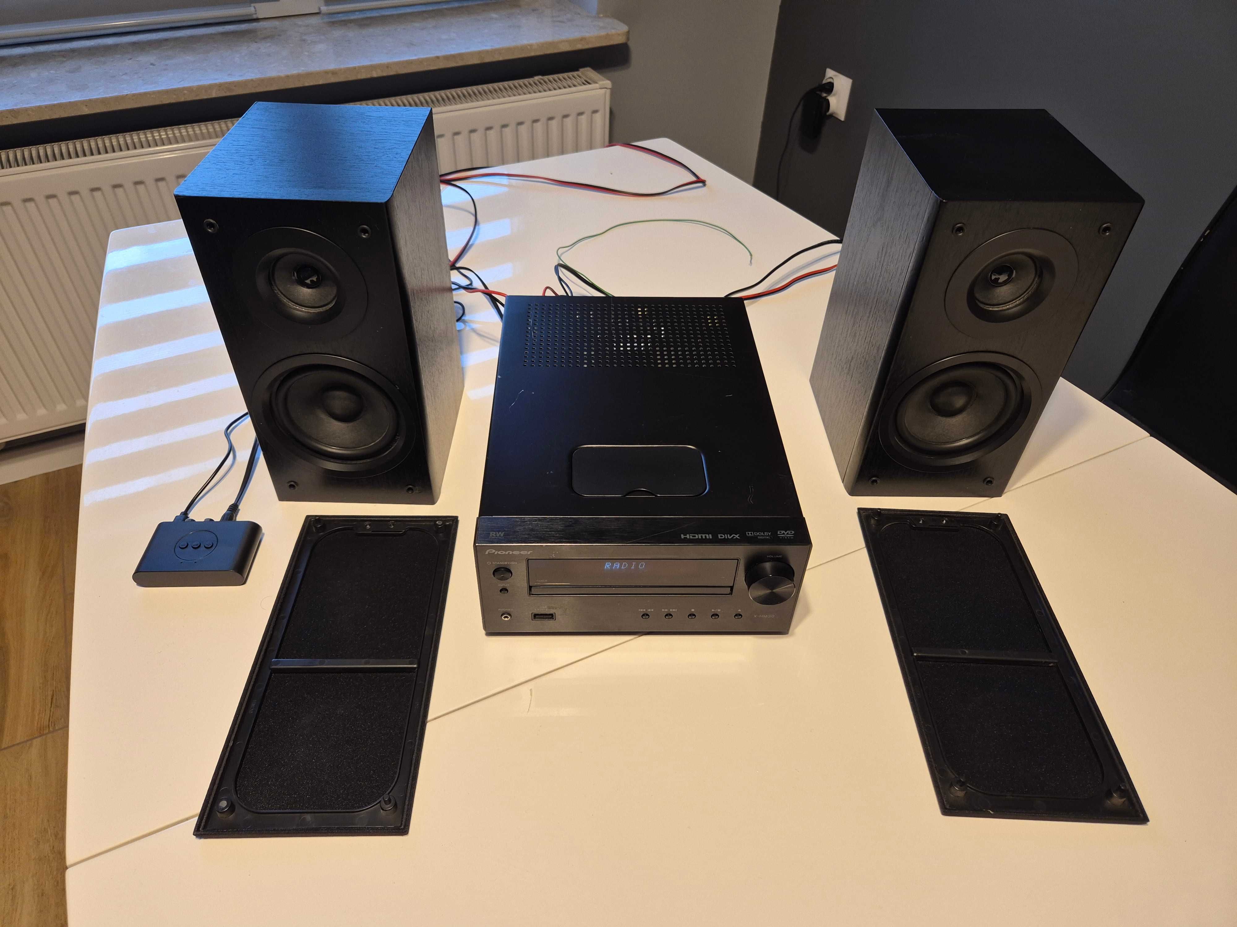 Mini wieża Hi-Fi Pioneer X-HM30, 2x30W + zewnętrzy moduł bluetooth 5.2