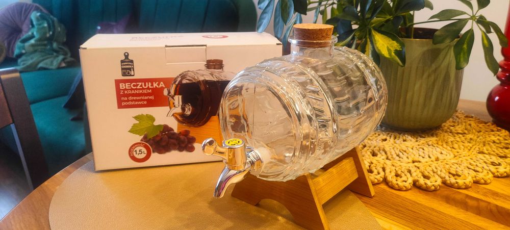 Beczułka, beczka na nalewki, bimber 1,5 l