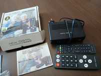 Nowy tuner dekoder DVB-T2 z pilotem dla seniorów