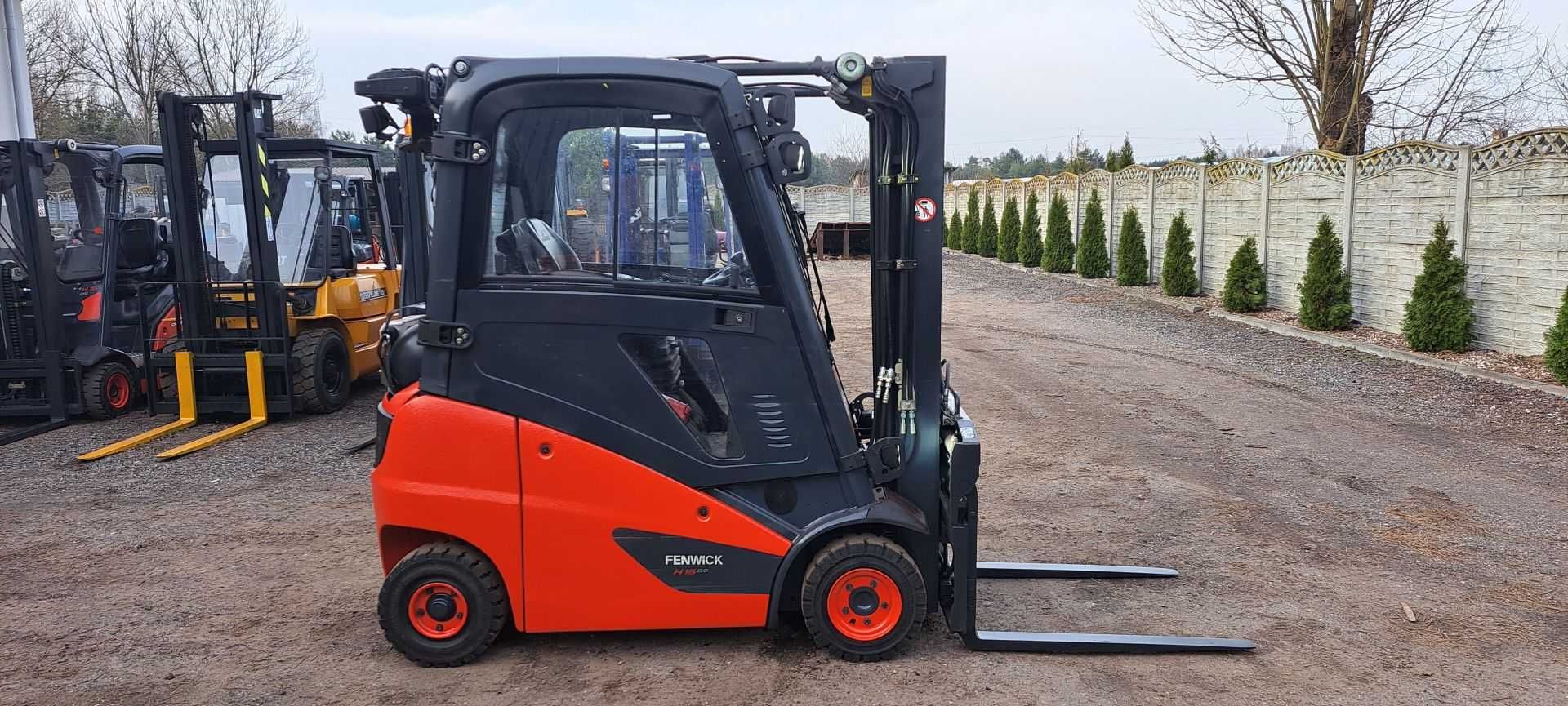 Linde H16T. Triplex 4,62m. Klima/ogrzewanie .Pozycjoner-przesuw.