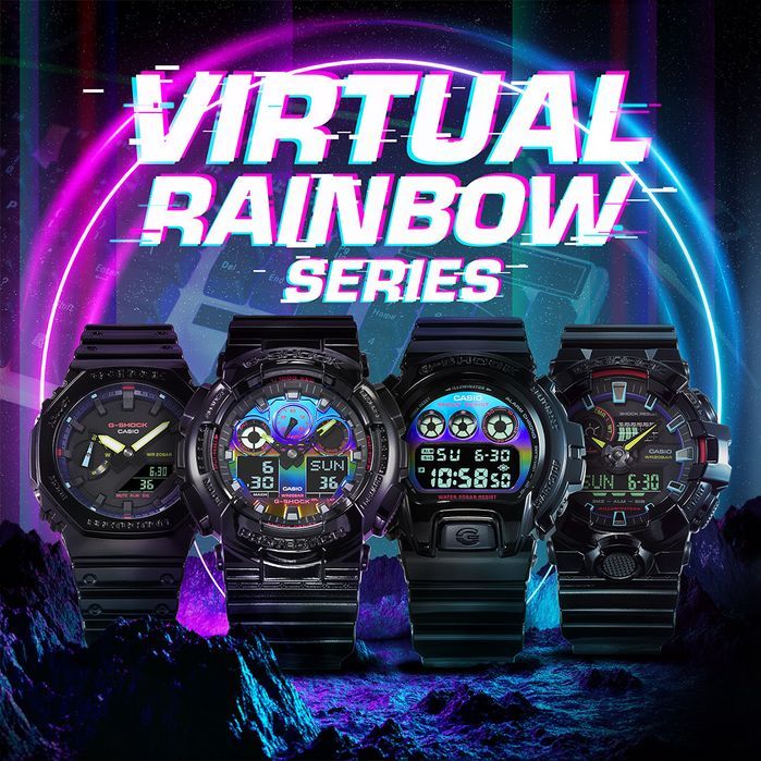 Часы Casio GA-100RGB-1A ! Оригинал! Фирменная гарантия 2 года!