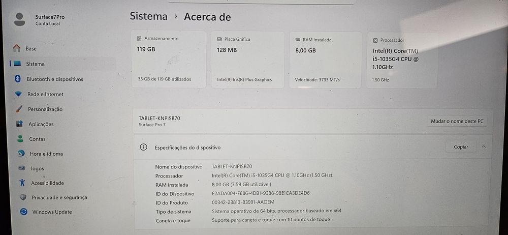 Microsoft Surface 7 Pro