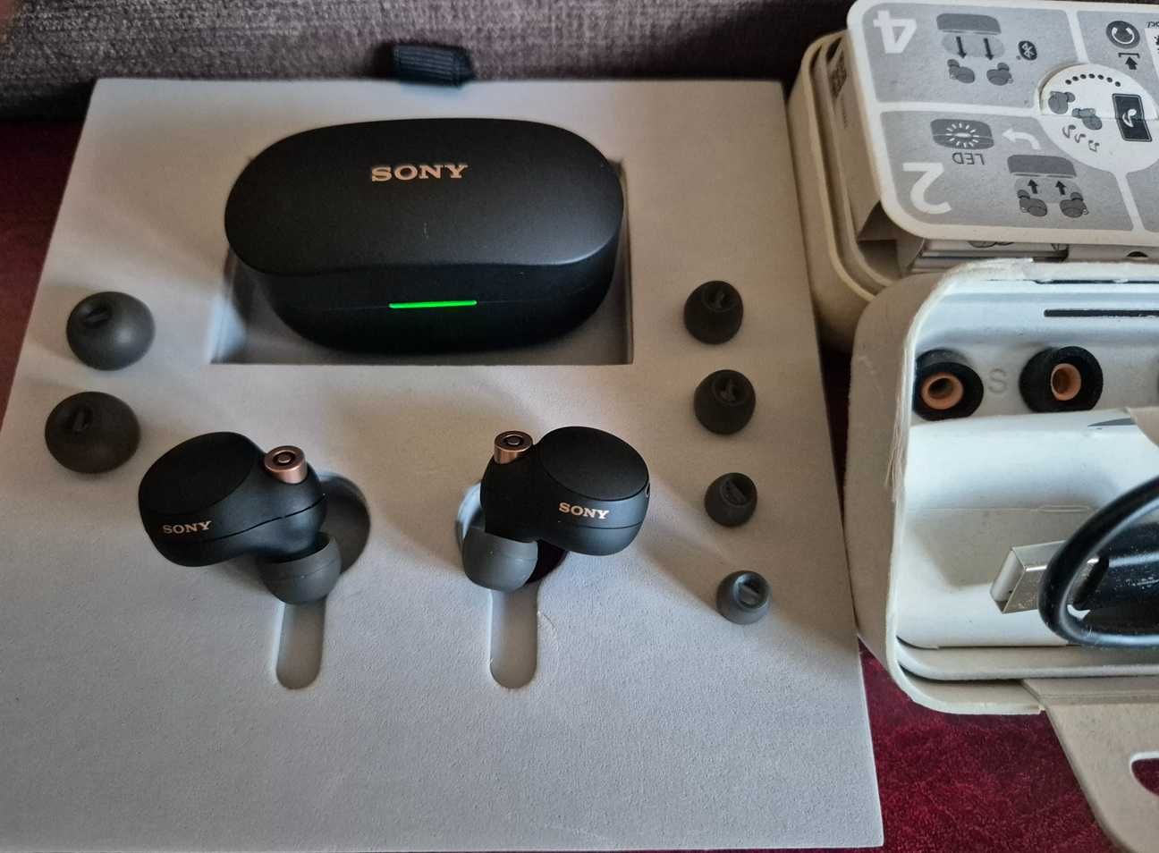 3 x nowe baterie Sony WF-1000XM4 ODNOWIONE