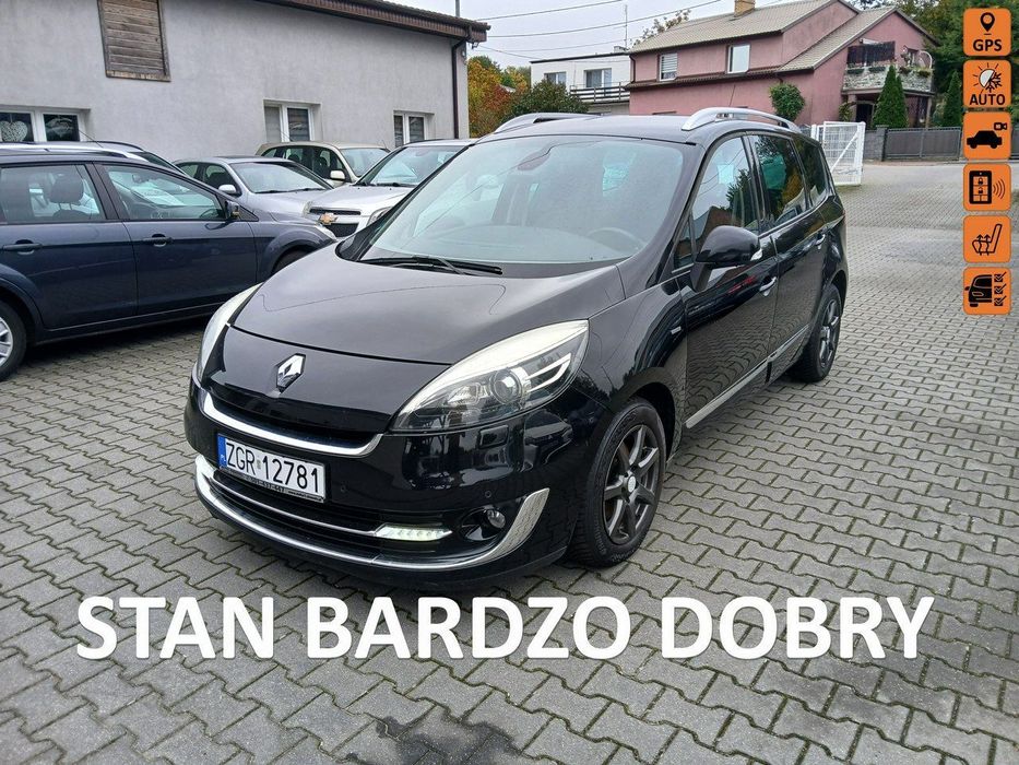Renault Grand Scenic 1.6 DCI LIFT klimatronik BOSE alufelgi kamera stan BDB