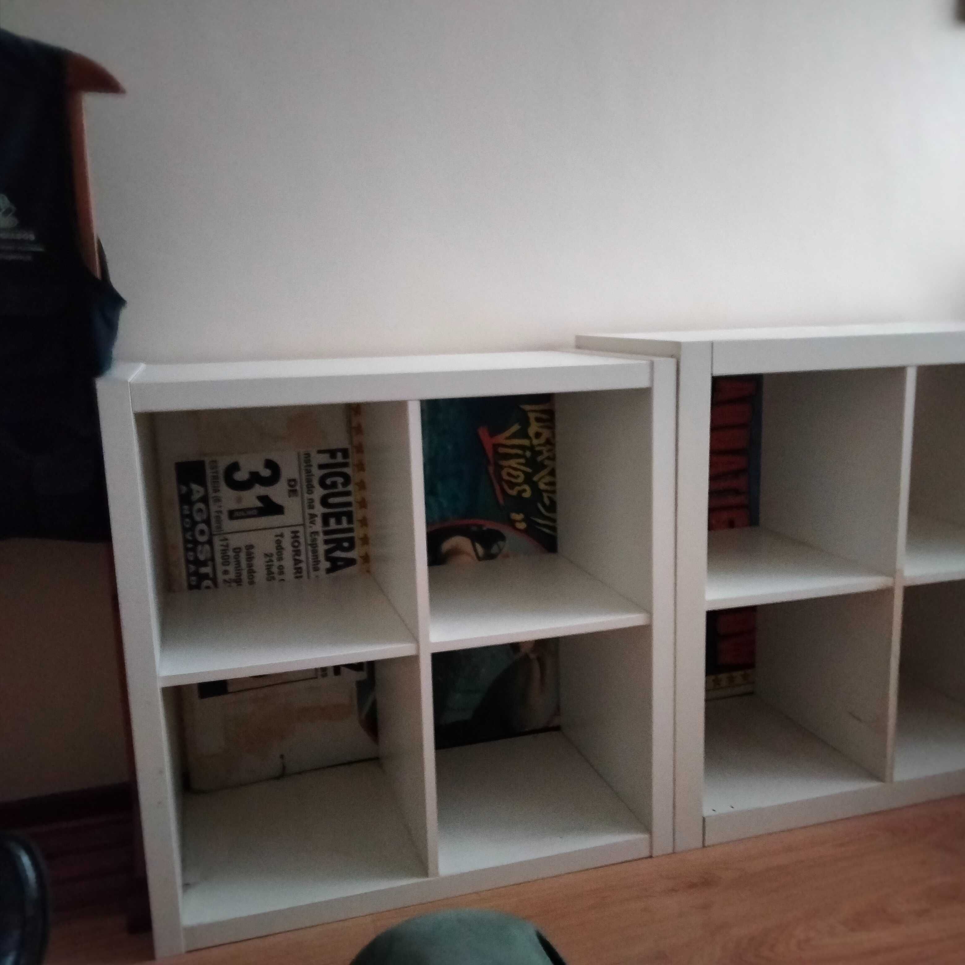 Estantes de cubo