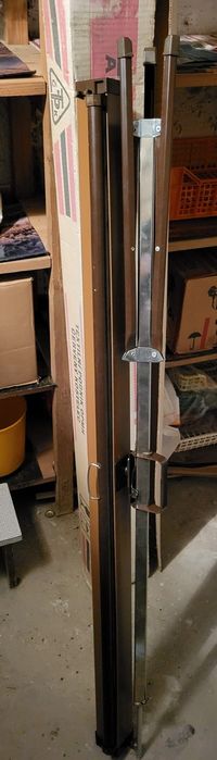 Ekran Arctura, do rzutnika, projekcyjny. 125x125, Prl, vintage.