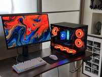 ПК 9600X/RTX 5070 + HATOR периферія (клава,мишка,мікрофон,килимок)