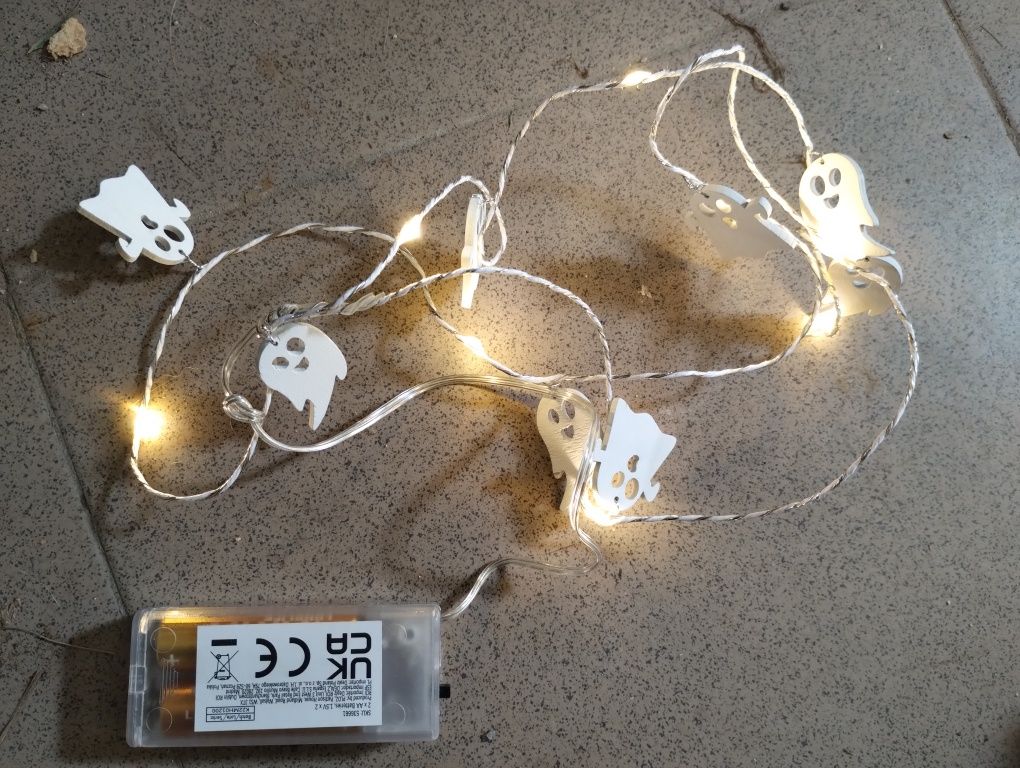 Lampki na Halloween