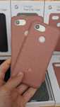 NEW Оригинальный Чехол Google Pixel 3 XL Fabric Pink Moon Кейс Чохол