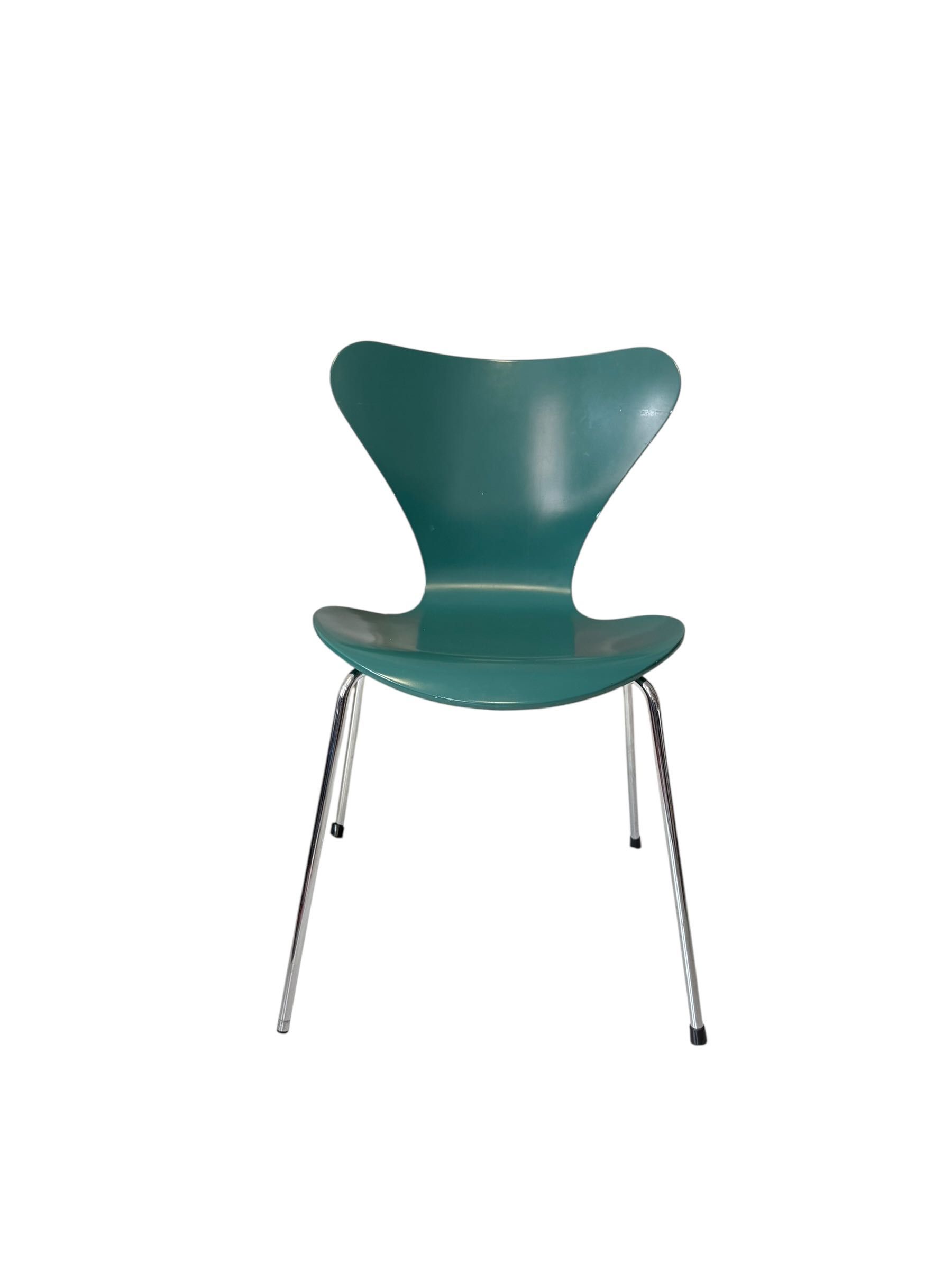 Krzesła projektu Arne Jacobsena dla Fritz Hansen, 1970, zestaw 6 sztuk