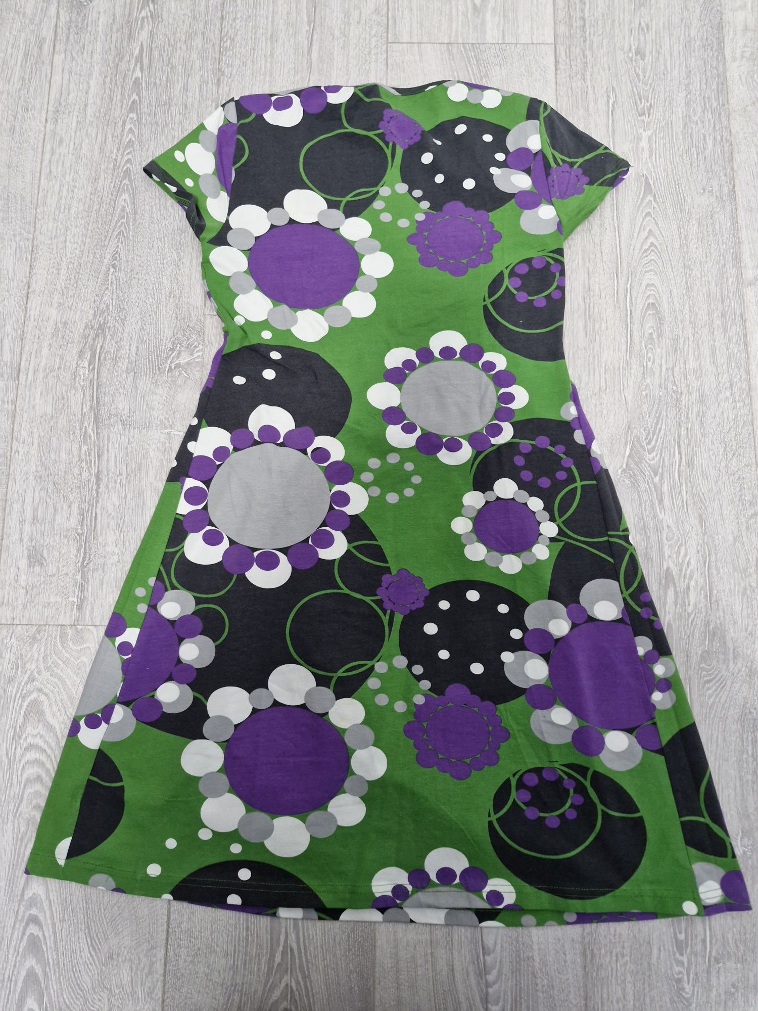 VERO MODA sukienka letnia w kolorowe wzory rozmiar S/M