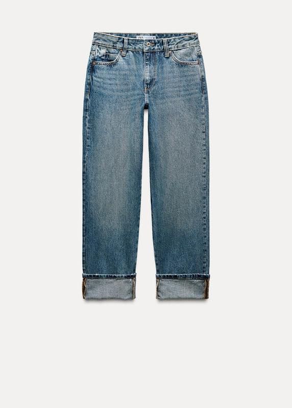 Джинси TRF Zara 32-XXS-XS прямі, жіночі  зара