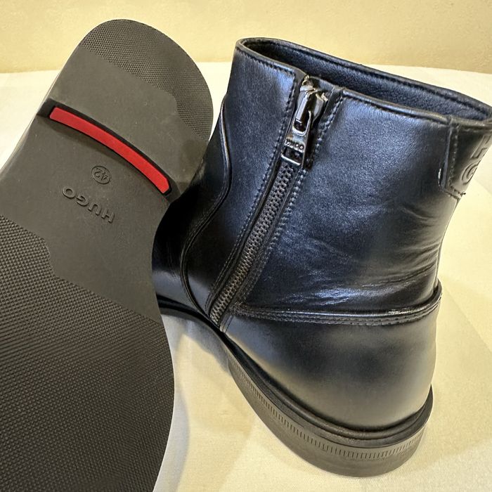 HUGO. Черевики чоловічі оригінальні. Шкіряні. Нові. Розмір 42.