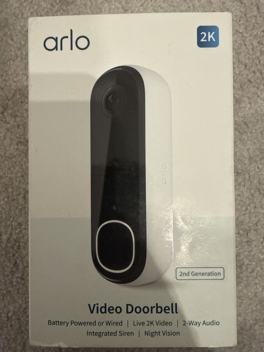 Arlo Video doorbell camera 2k