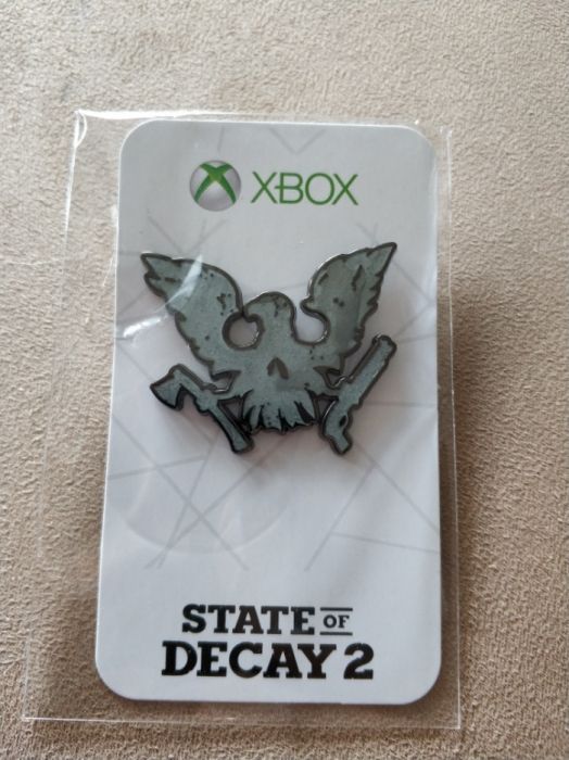 State of Decay 2 oficjalny pin przypinka Xbox One z USA