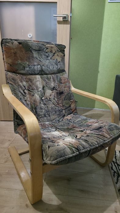 Dwa wygodne fotele bujane