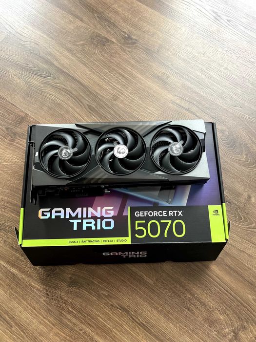 Відеокарта MSI GeForce RTX 5070 12G Gaming Trio OC