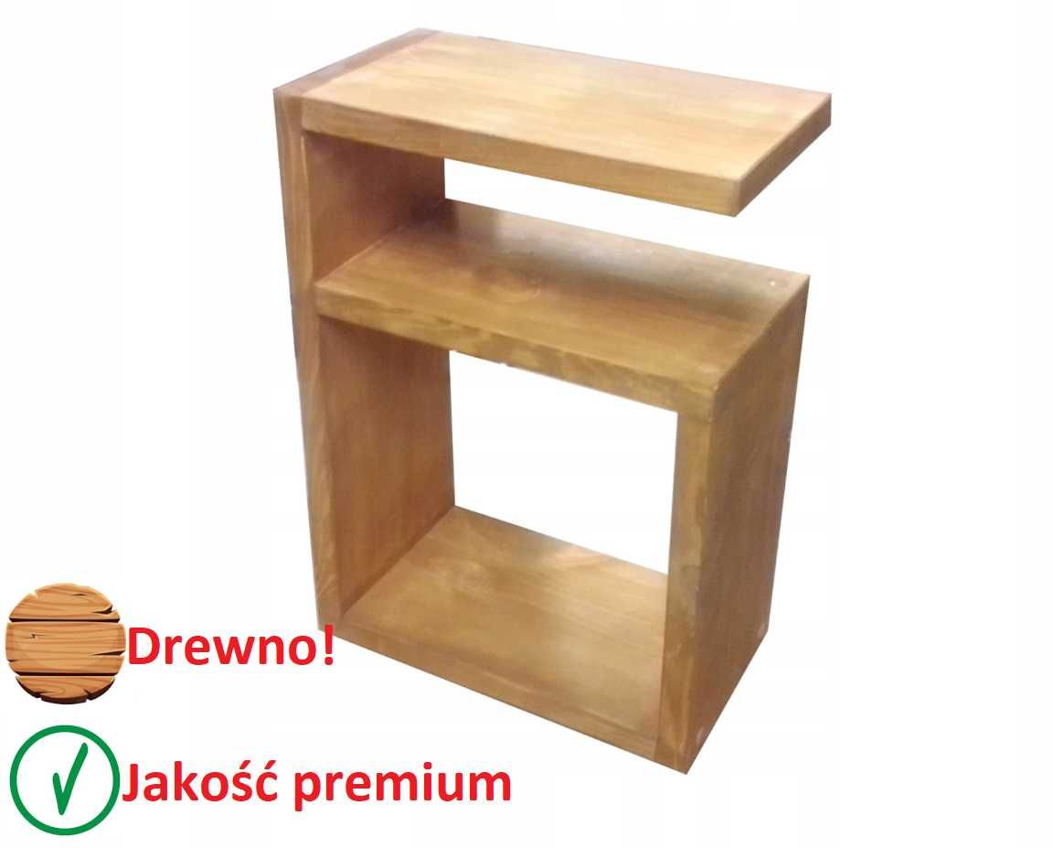 Drewniana Szafka nocna 40x30x15cm | RÓŻNE KOLORY | komoda, półka
