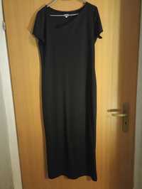Czarna sukienka długa