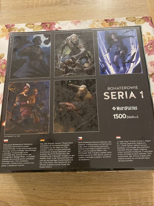 Puzzle Jaskier Wiedźmin seria 1