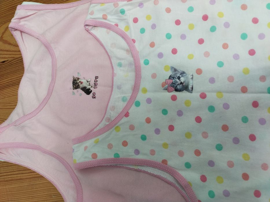 Cztery podkoszulki Primark 7-8 lat