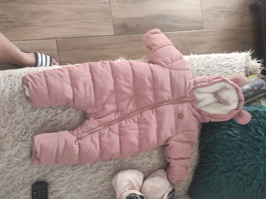 Kombinezon H&M 62 roz. bardzo gruby