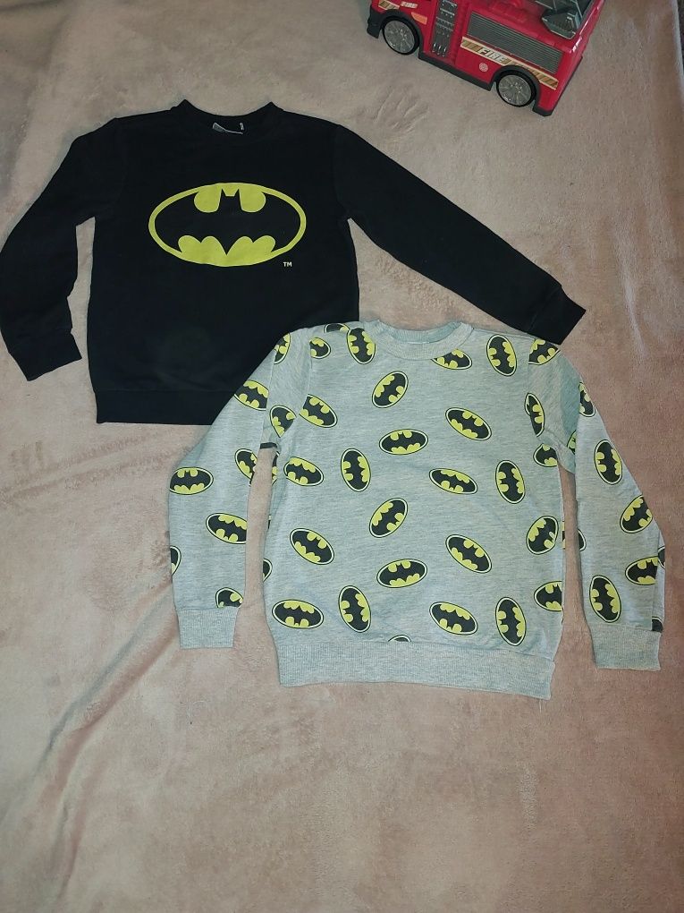 Dwie bluzy r.116 Batman