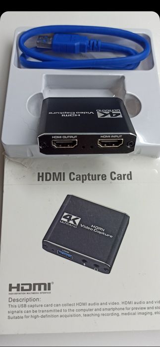 Карта відеозахоплення. HDMI Capture Card.