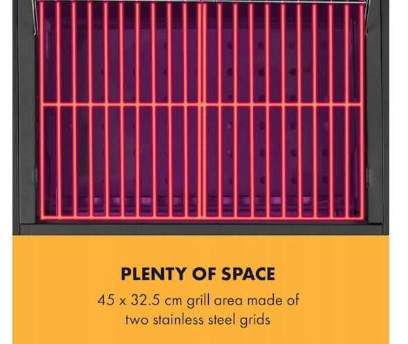 Grill węglowy Klarstein 45 x 32,5