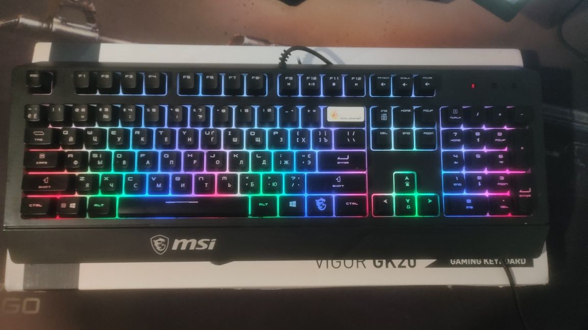 Клавиатура MSI Vigor GK20