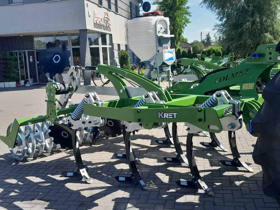 Agregat bezorkowy Kret 3 m Tolmet Horsh siewnik do poplonów daszkowy