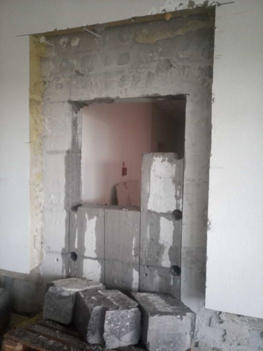 Cięcie wiercenie betonu techniką diamentową wyburzenia precyzyjne.