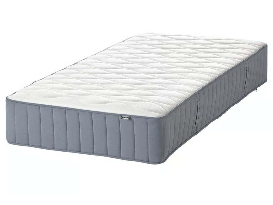 VÅGSTRANDA Materac, sprężyny kieszeniowe, średnio twardy 90x200 cm