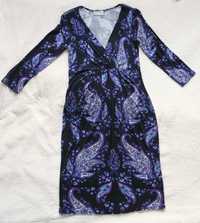 Sukienka dżersej wzory parsley Wallis 36