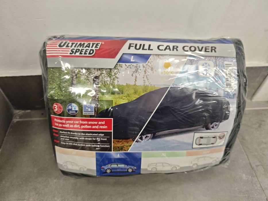 Pokrowiec na auto plandeka L sedan