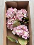 Flores Artificiais Premium Real Touch - Hortênsias