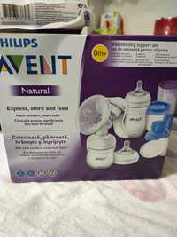 Молокоотсос AVENT Comfort + пакеты для хранения молока